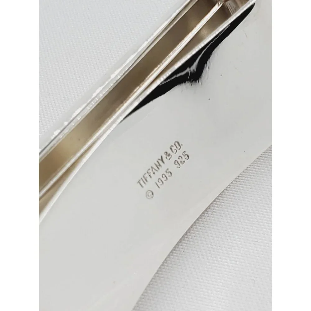 Tiffany & Co Sterling Silver 925 1995 Atlas Groove Money Clip